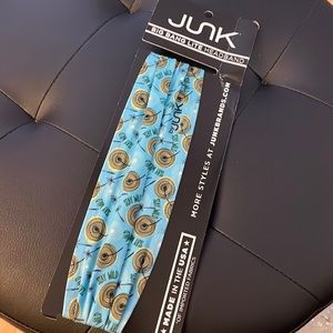 Junk Big Bang Lite “Stay Wild” stretch Headband, NWT